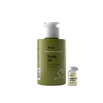 Traya Scalp Oil with Scalp Health Oil Shot - Distacart