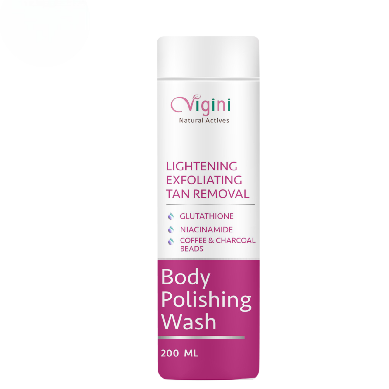 Vigini Lightening Brightening Body Polishing Wash for Men Women - Distacart