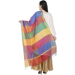 Thumbnail for A R SILK Multi Crush Fancy Dupatta Multi Color Color Dupatta or Chunni