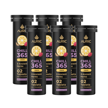 Auric Chill 365 Tablets | Lemon Flavour - Dista