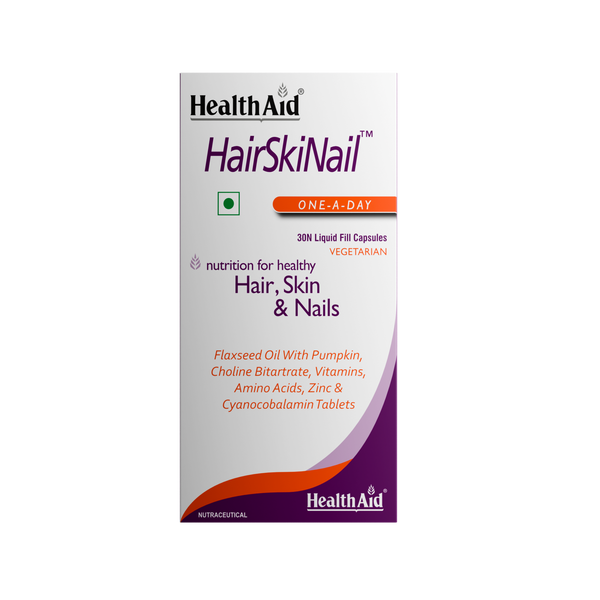 HealthAid HairSkiNail (Multivitamins for Hair, Skin and Nail) Tablets - Distacart