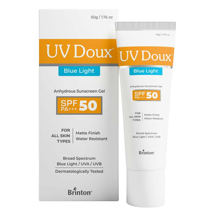 Brinton Uv Doux Blue Sunscreen Gel - Dista