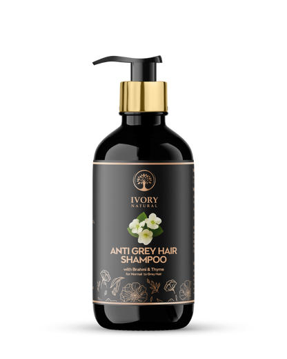 Ivory Natural Grey Hair Shampoo For Nature-Inspired Grey Coverage And Revitalization - Distacart