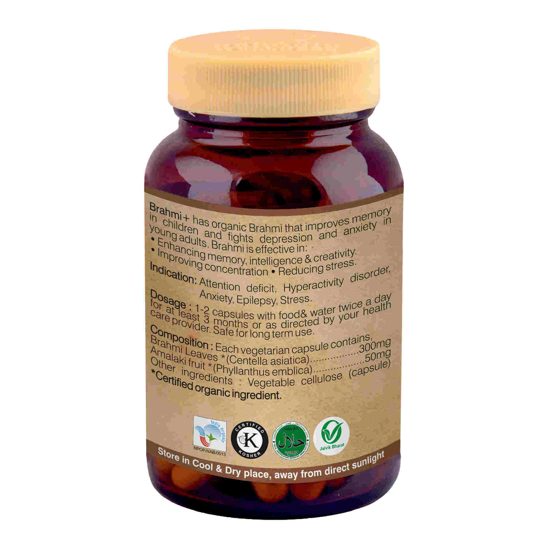 Organic Wellness Ow'Heal Brahmi+ - Distacart