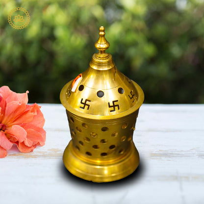 Brass Akhand Jyoti Diya - Distacart