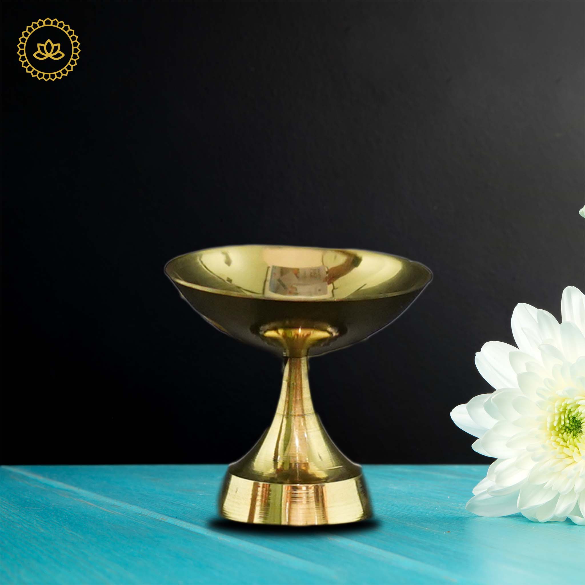 Brass Diya - Divine Illumination for Homes - Distacart