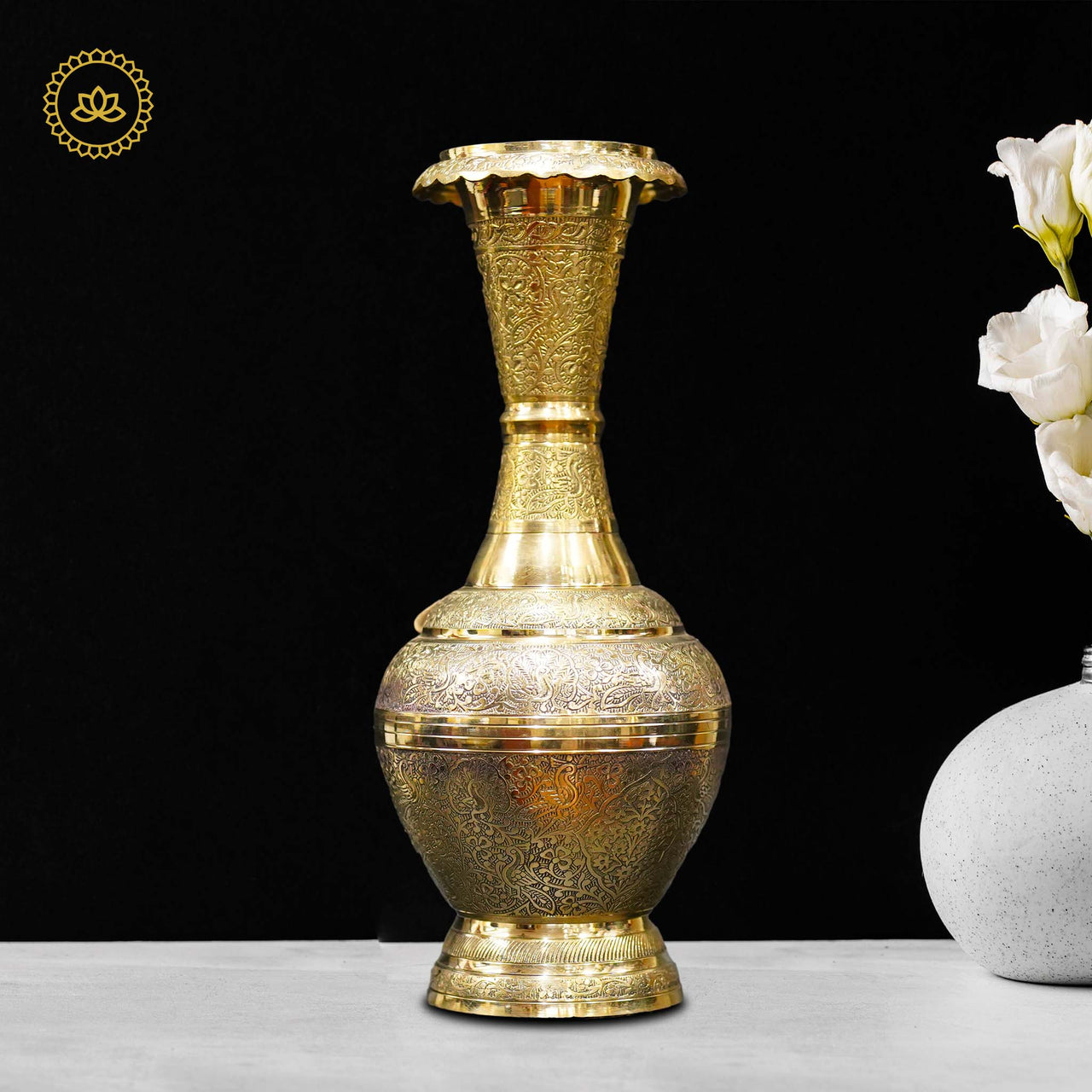 Brass Flower Vase: Embrace Timeless Beauty and Style - Distacart
