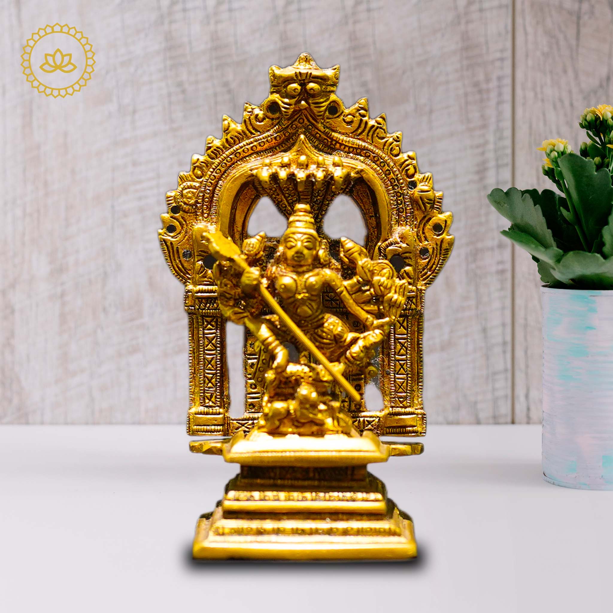 Brass Kali Maa - Goddess of Power and Liberation - Distacart