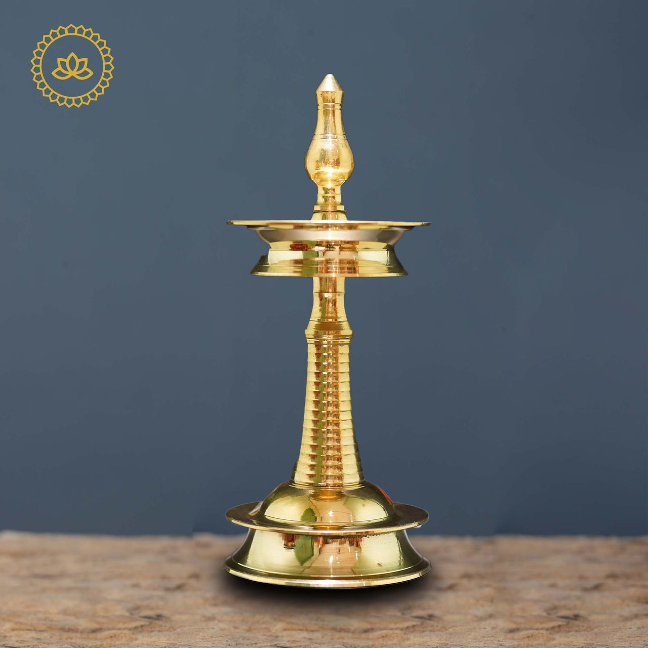 Brass Kerala Deepa - Traditional Illumination for Homes - Distacart