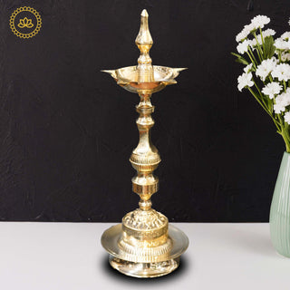 Brass Kerala Diya - Distacart