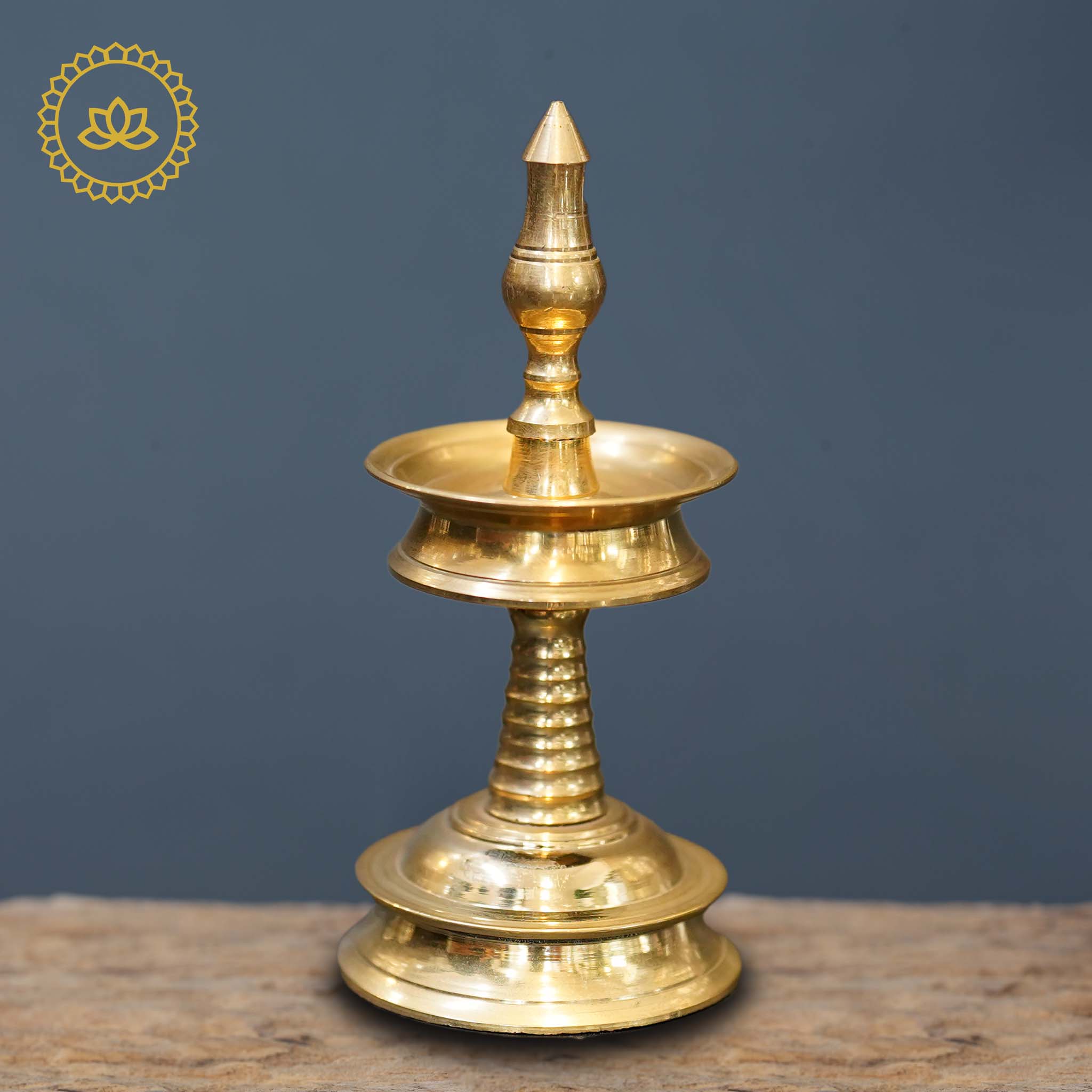 Brass Mangalore Diya - Distacart