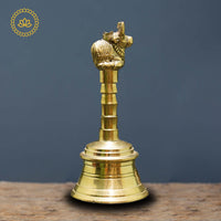 Thumbnail for Brass Nandi Sitting Bell - Divine Melodies for Homes - Distacart