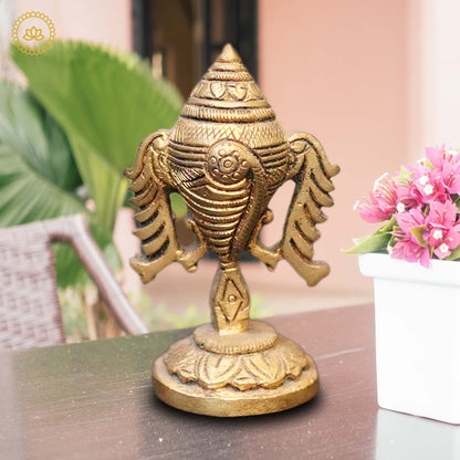 Brass Shankh - Distacart