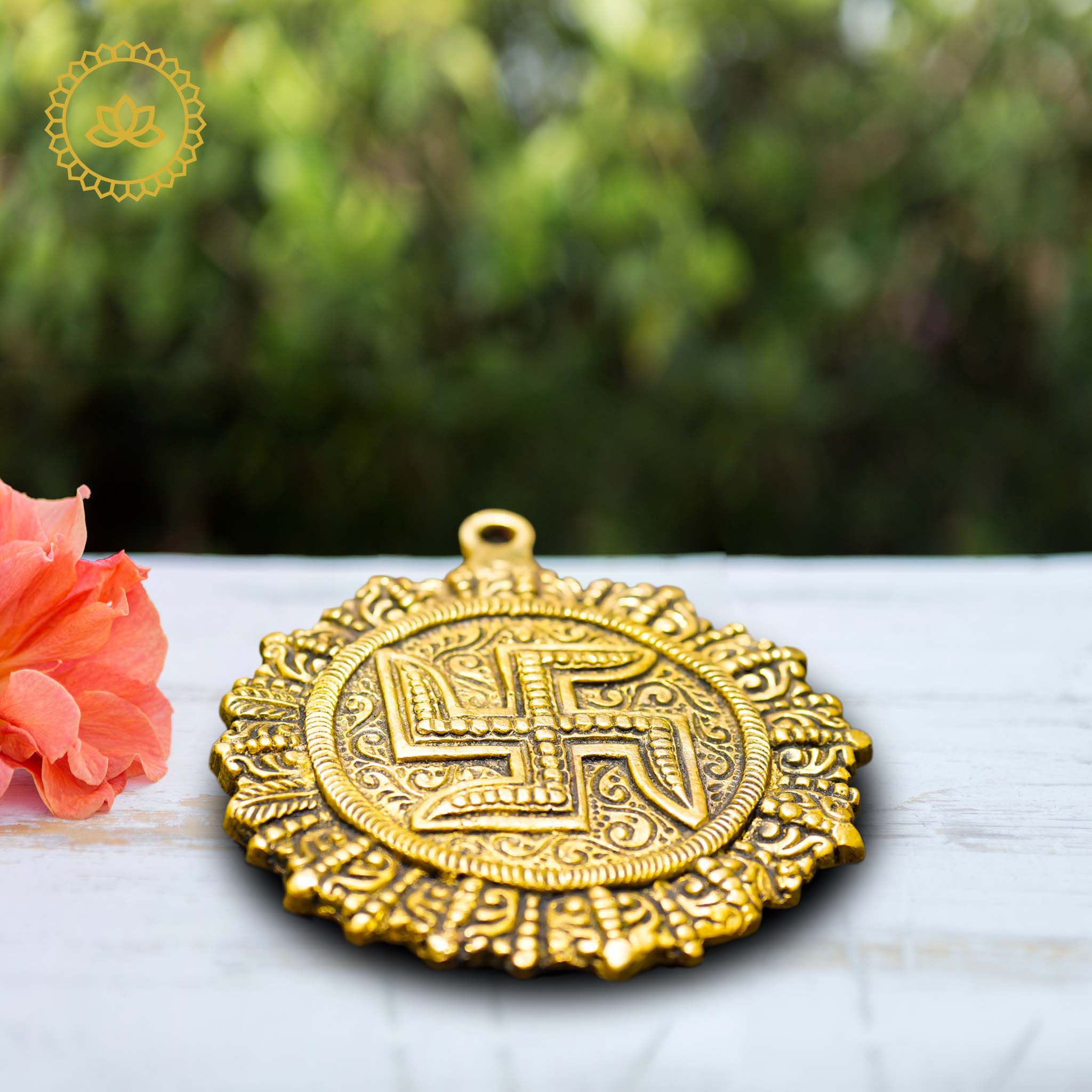 Brass Swastik - Distacart