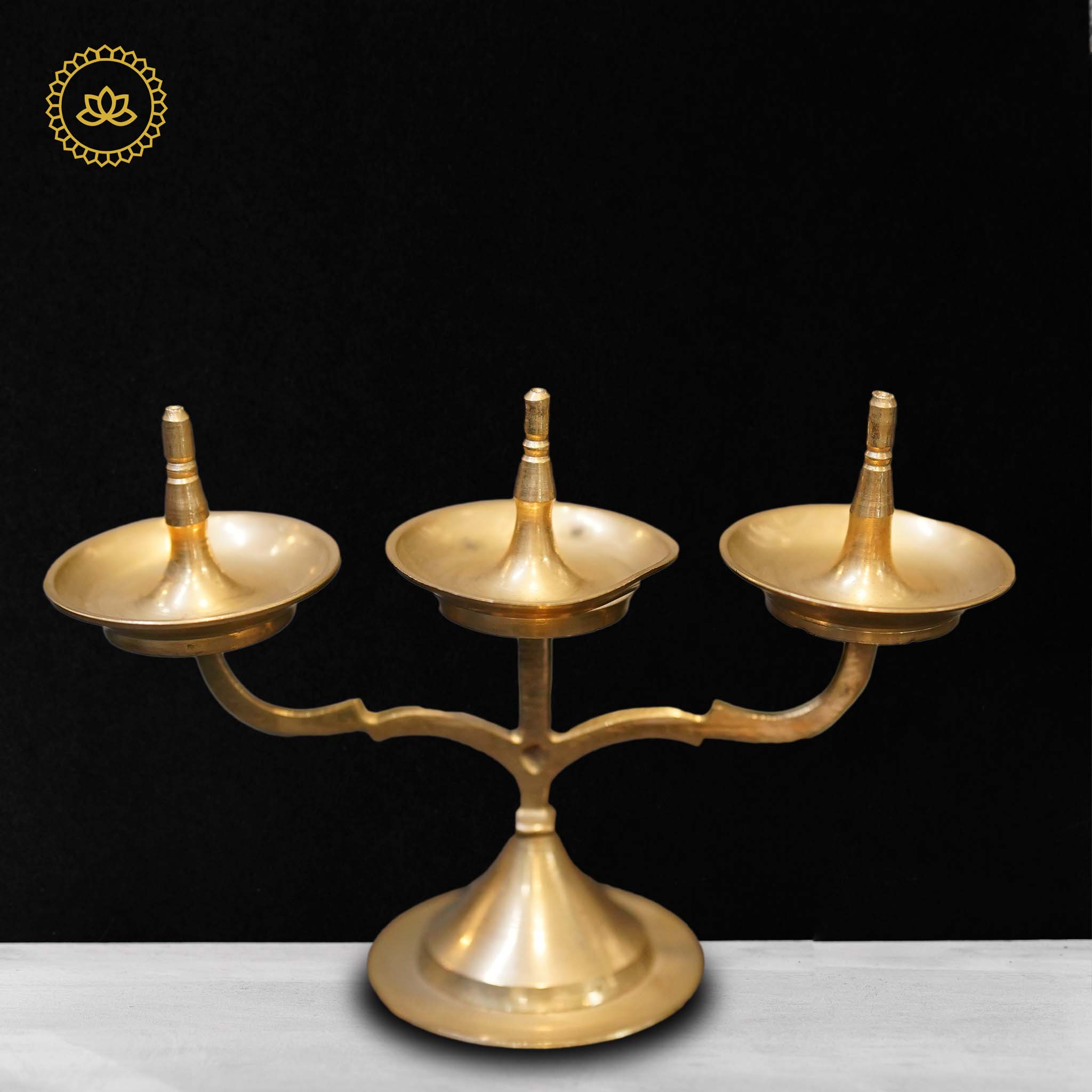 Brass Thrikal Diya - Distacart