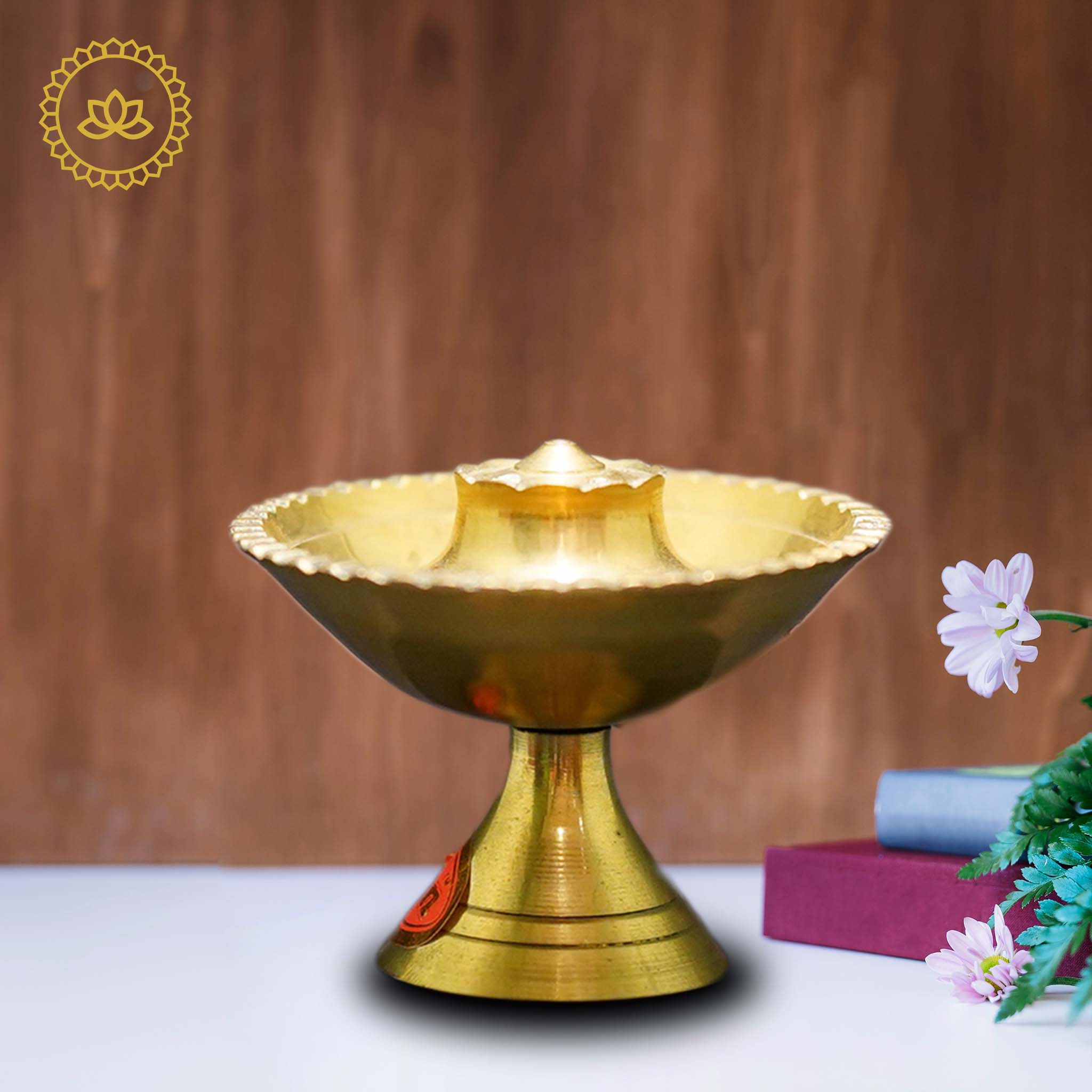 Pure Brass Incense Stick Holder Stand - Divine Aromas for Homes - Distacart