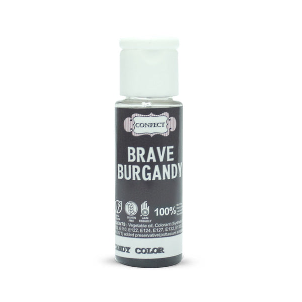 brave burgandy candy color25 ml