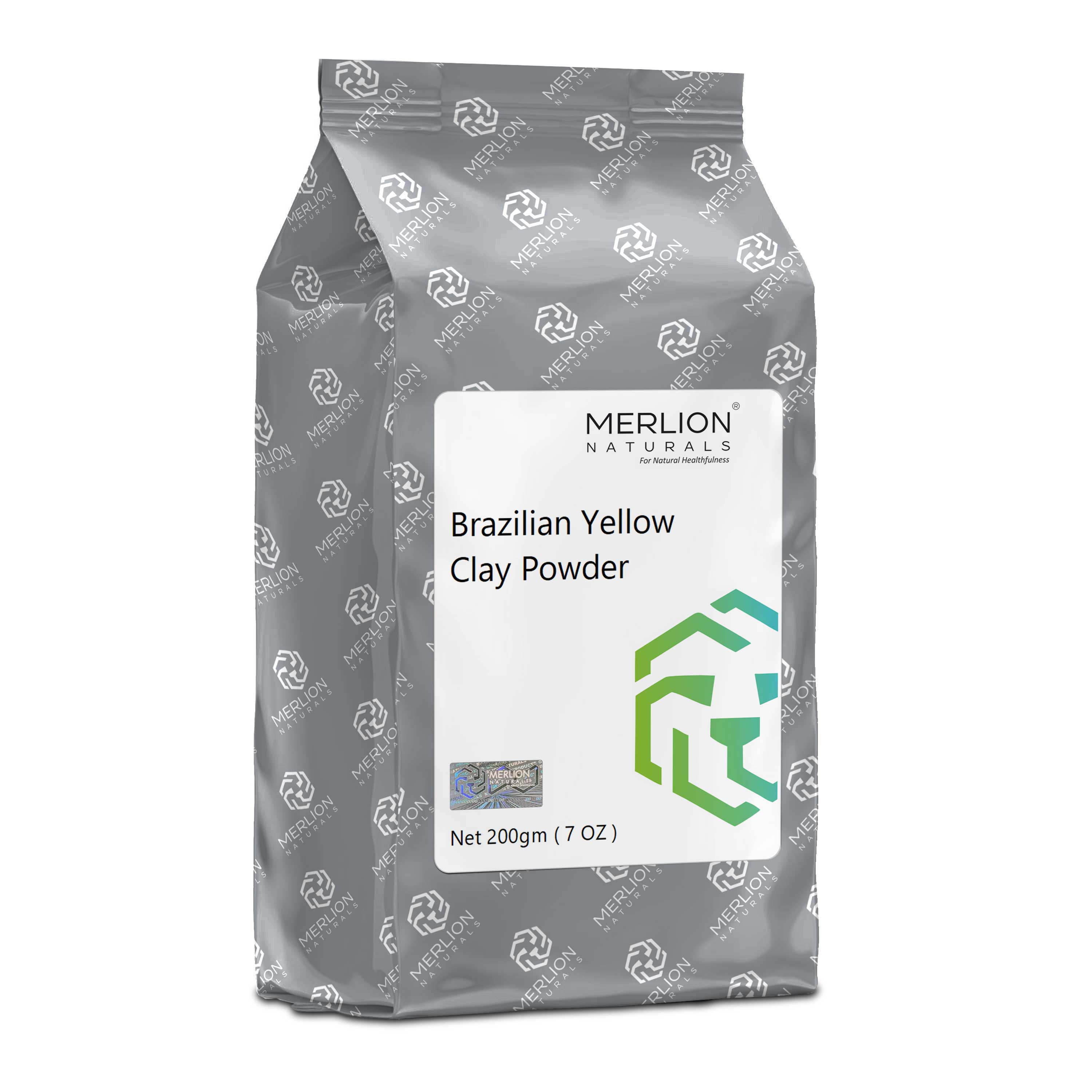 Merlion Naturals Brazilian Yellow Clay Powder - Distacart