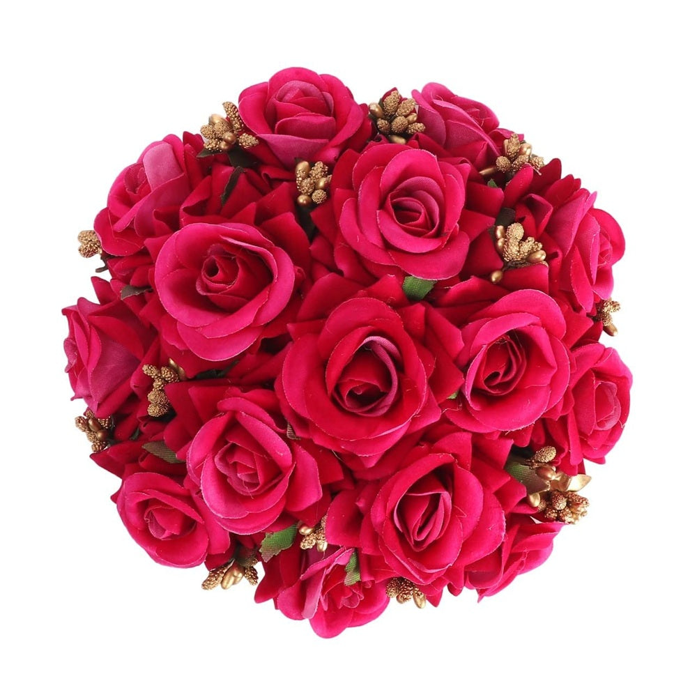 Pink Rose Juda With Gold Pollens - Distacart