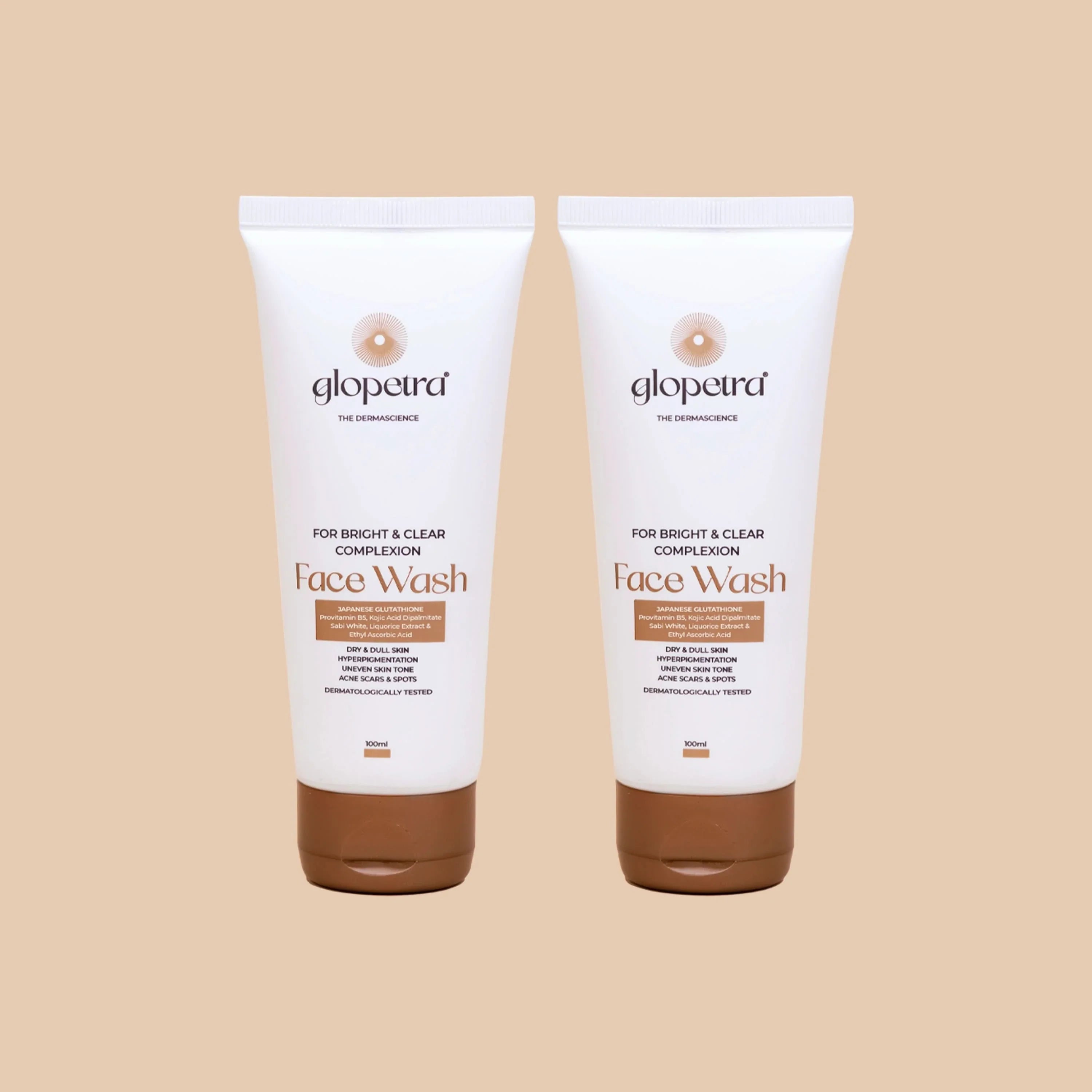 Glopetra Face Wash For Acne Scars & Spots - Dista