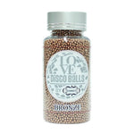 Thumbnail for confect bronze disco balls sprinkles 2 mm 120 gms