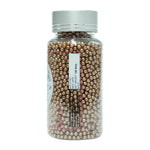 Thumbnail for confect bronze disco balls sprinkles 3 mm 120 gms