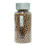 Thumbnail for confect bronze disco balls sprinkles 4mm 120 gms