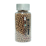 Thumbnail for confect bronze disco balls sprinkles 6 mm 120 gms
