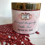 Thumbnail for confect bronzed burgundy edible lace br b 100 gms b