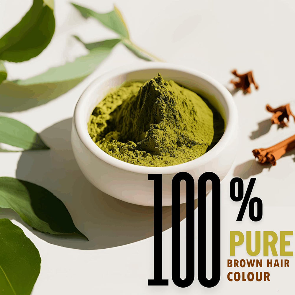 Samisha Brown Hair Colour Powder – Original & Organic Natural Brown - Distacart