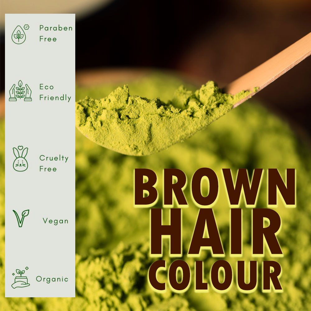 Samisha Brown Hair Colour Powder – Original & Organic Natural Brown - Distacart