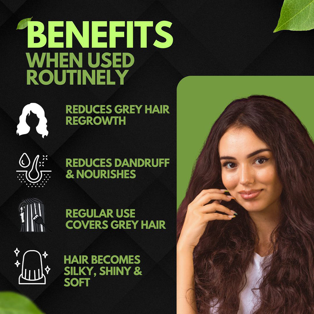 Samisha Brown Hair Colour Powder – Original & Organic Natural Brown - Distacart