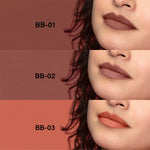 Thumbnail for Baked Beauty My Crayon Brownie Bite Matte Lip Cream Lipsticks (Set of 3)