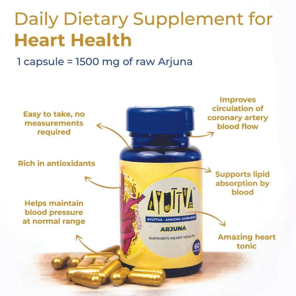 Ayuttva Arjuna Capsules - Distacart