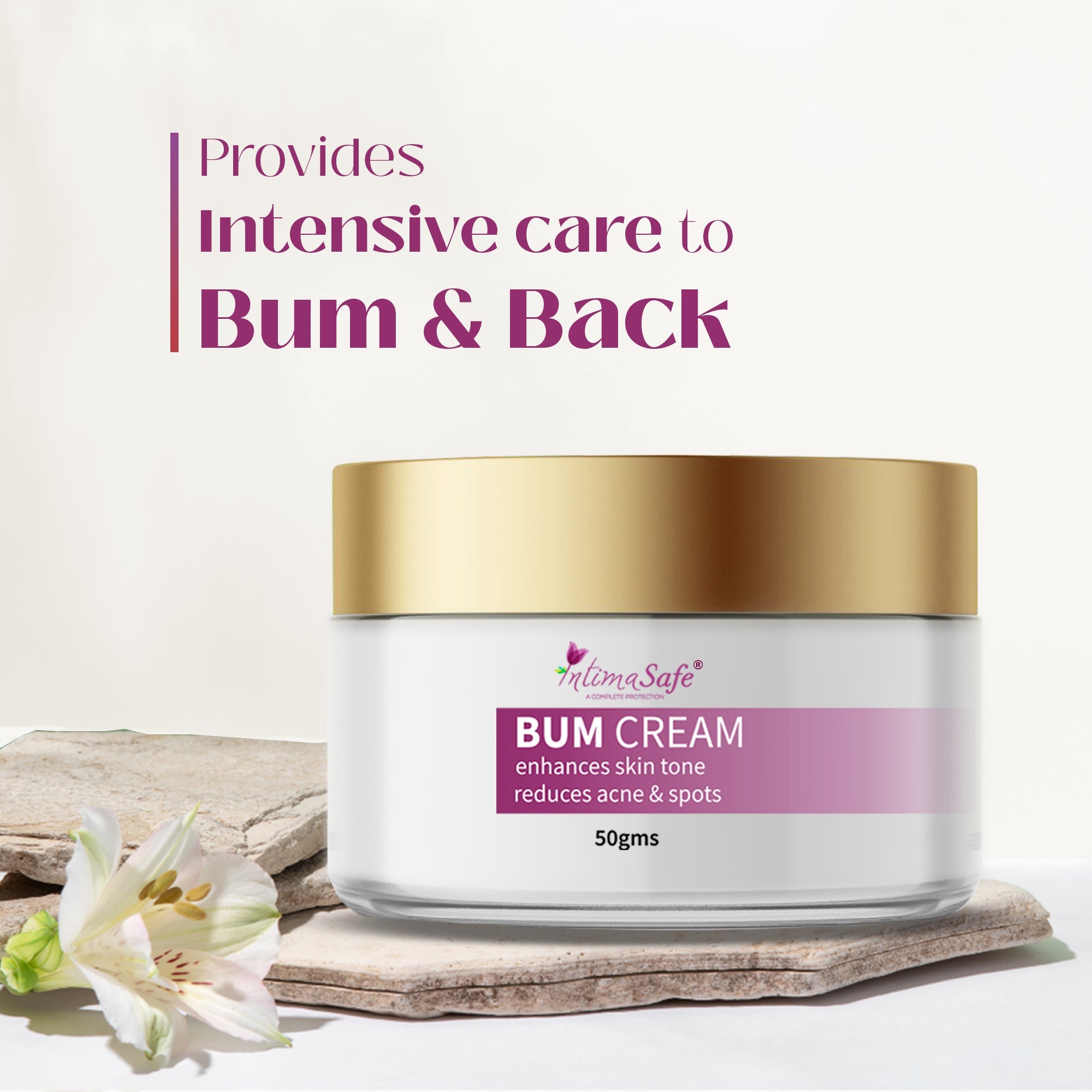 Samisha Back & Bum Cream For Dark Spots And Body Acne - Distacart