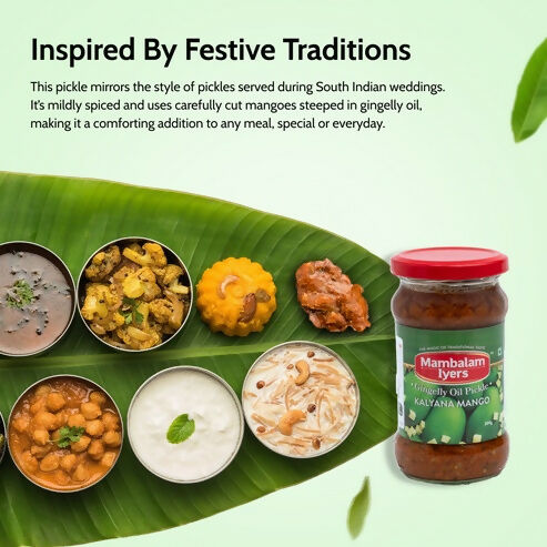 Mambalam Iyers Kalyana Mango Pickle - Distacart