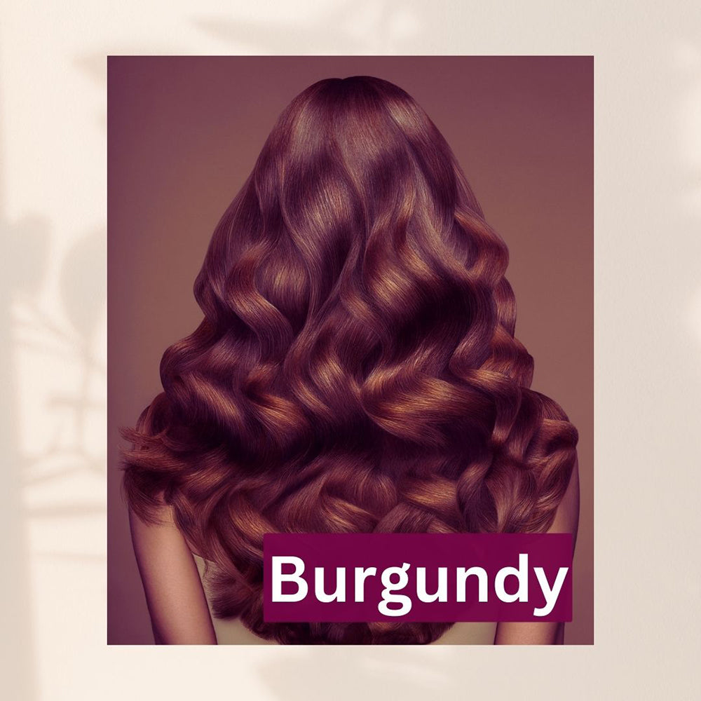 Samisha Burgundy Hair Colour Powder – Original & Organic Reddish Brown - Distacart