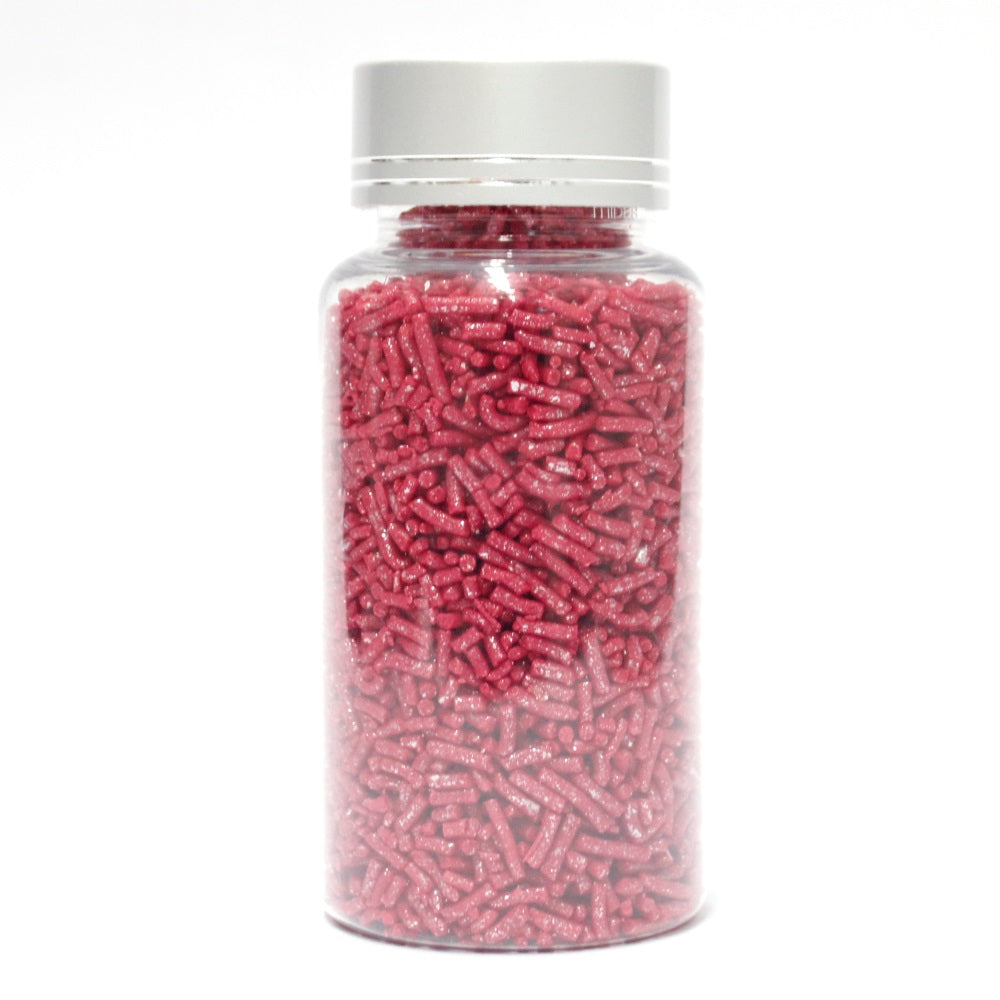 confect burgundy vermicelli sprinkles br b 90 gms b