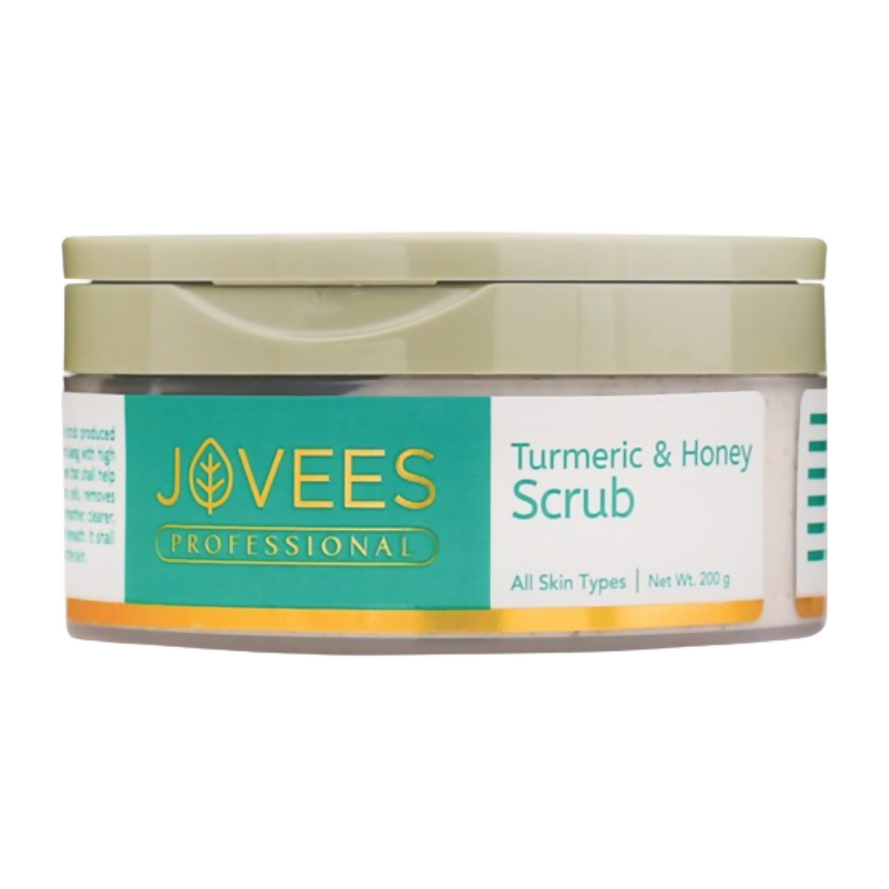 Jovees Turmeric & Honey Scrub With Vit. E - Distacart