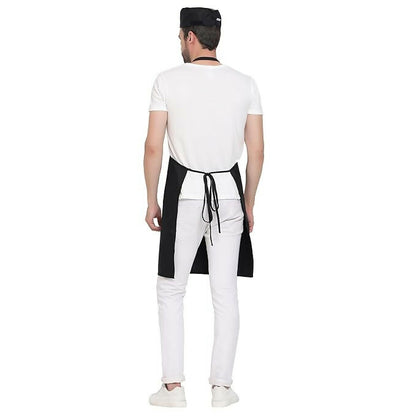 Uniformer Kitchen Apron For Men & Women-Black (Pack of 12) - Dista