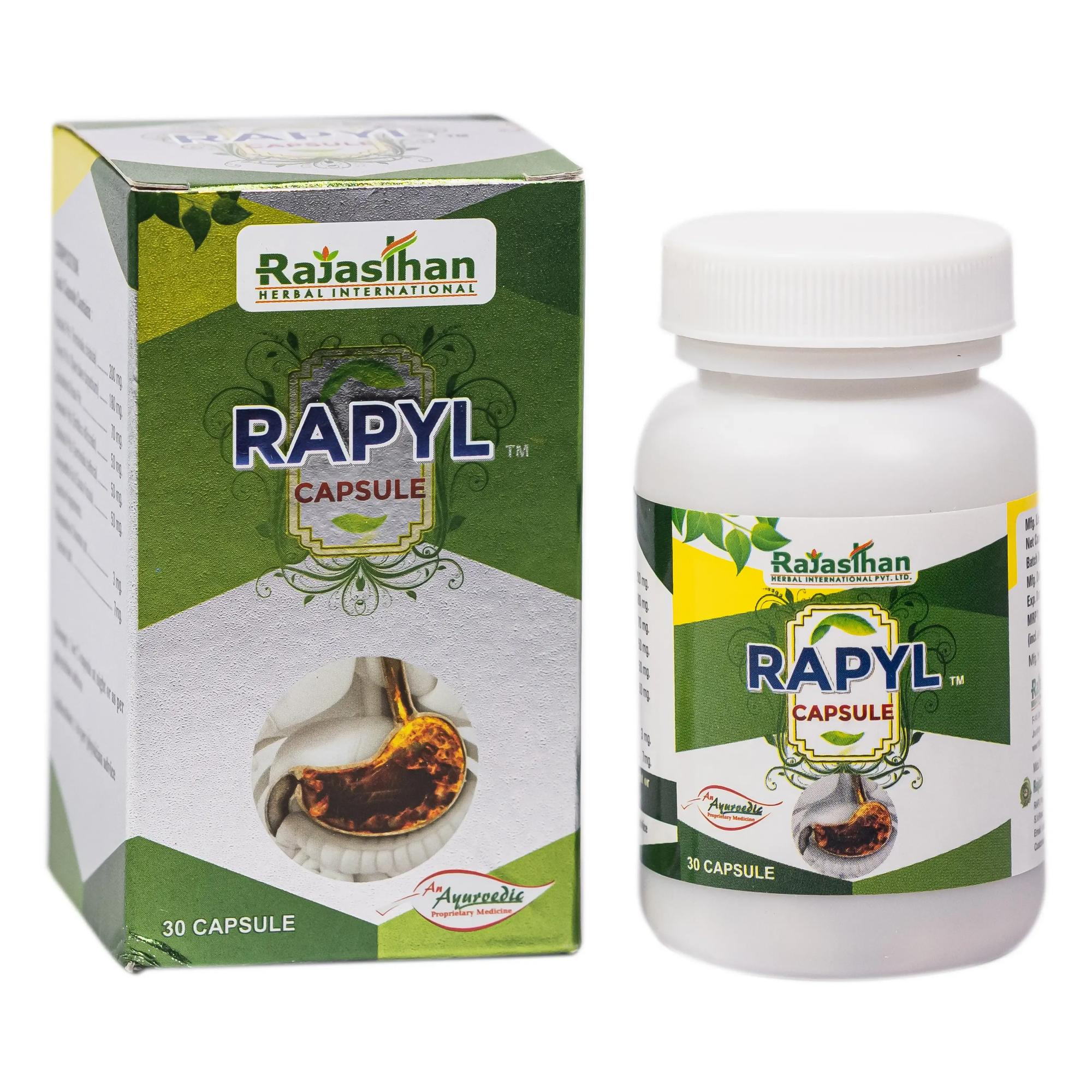 Rajasthan Herbals Rapyl Capsules - Dista