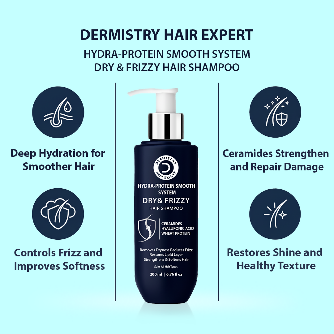 Dermistry Keratin Protein Arginine Damage Repair Control & Protect Shampoo - Distacart