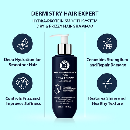 Dermistry Keratin Protein Arginine Damage Repair Control & Protect Shampoo - Distacart