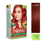 Thumbnail for Nisha Creme Hair Color for Women - Copper Red - Distacart