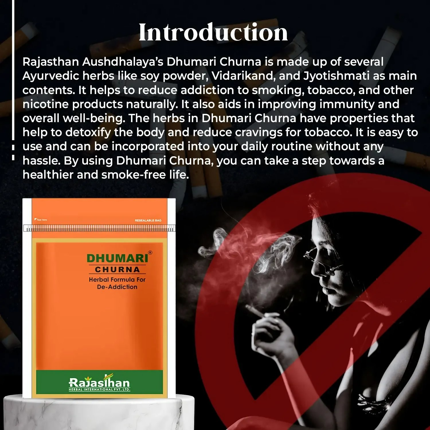 Rajasthan Herbals Dhumari Churna