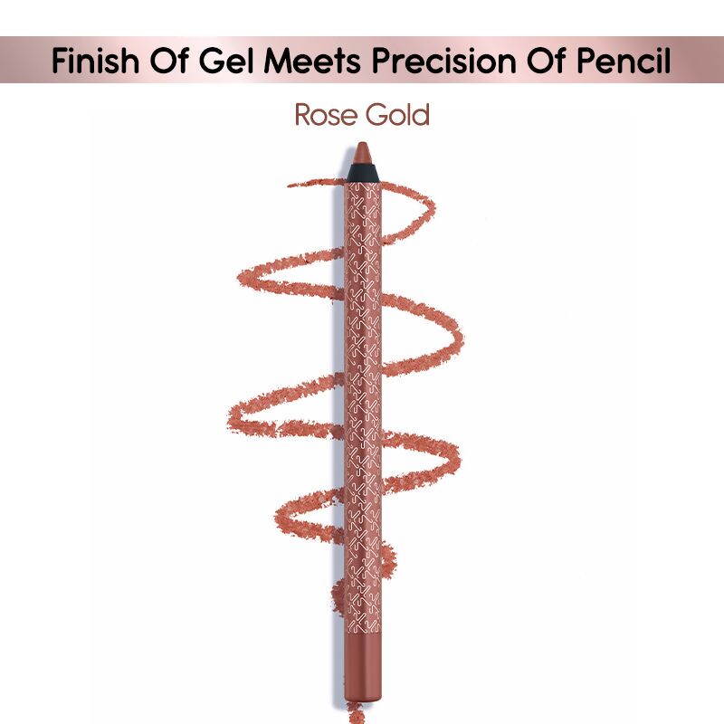 Kay Beauty Gel Eye Pencil - Rose Gold - Distacart