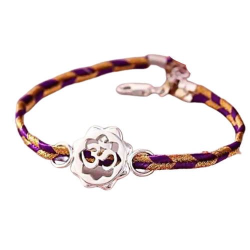 Auspicious Om 925 Sterling Silver Rakhi