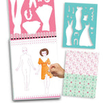Thumbnail for Dreamland Publications Style Studio Fashion Sketch Activity Book 1 for Girls Age 4-8 years