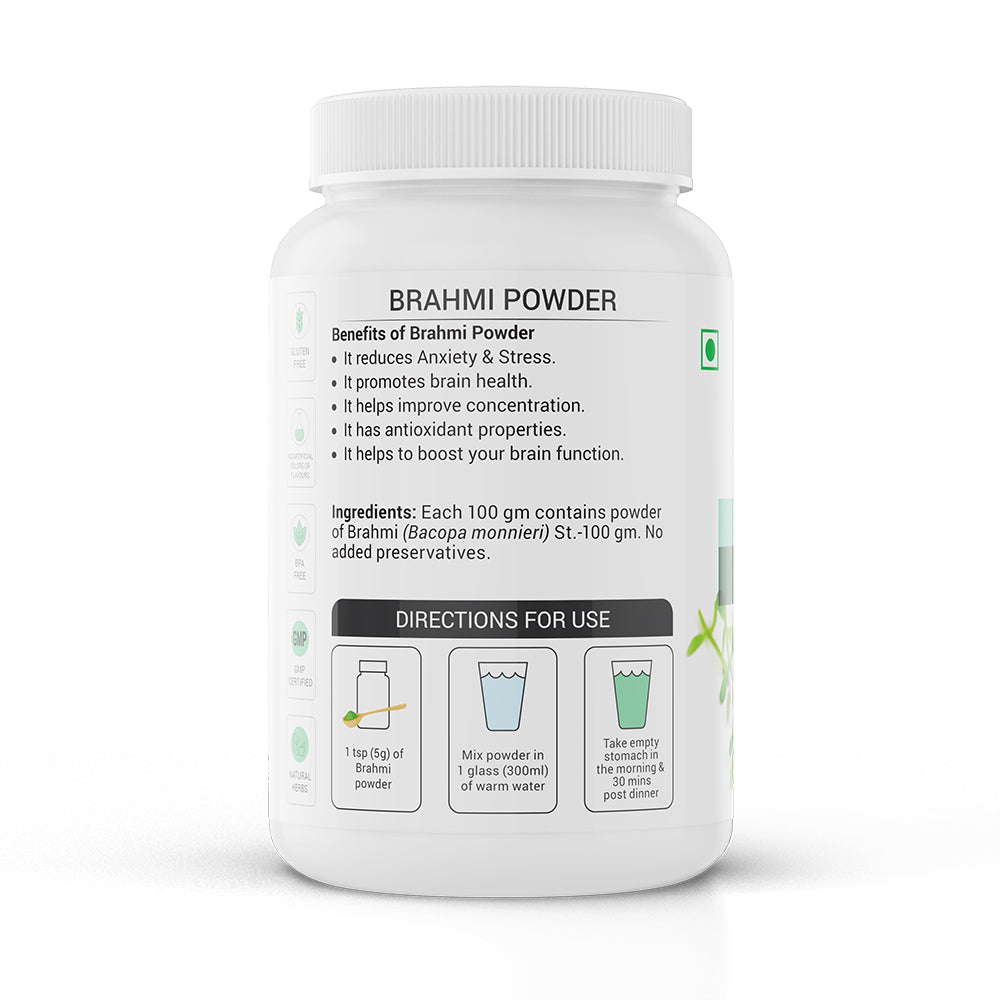 Krishna'S Herbal & Ayurveda Brahmi Powder