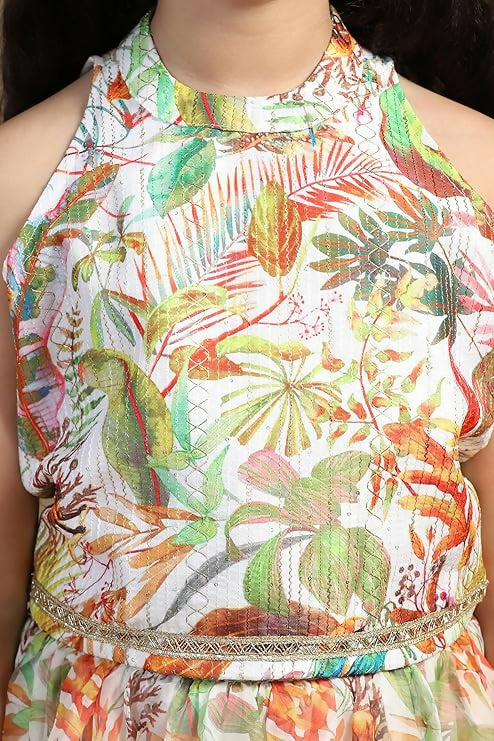 Joban Fashion Girl's Multi Color Lehenga Choli